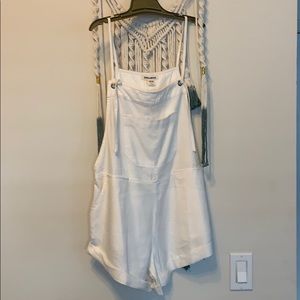 White Billabong Overalls